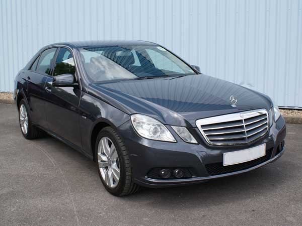 Chauffeur driven Mercedes E Class