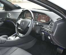 Mercedes S Class 2014 Driver Seating