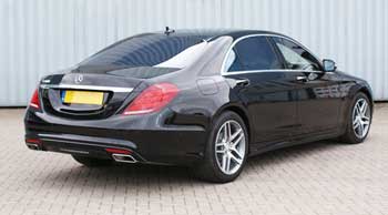 2014 Mercedes S Class Rear Angle