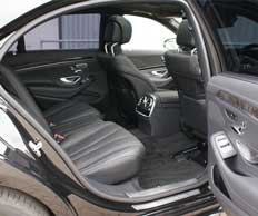 Mercedes S Class 2014 Rear Seating